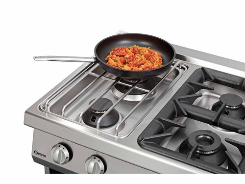 Schieberost CNS, Serie 700, Bartscher, BTH 560 x 352 x 40 mm