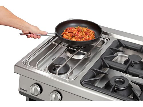 Schieberost CNS, Serie 700, Bartscher, BTH 560 x 352 x 40 mm