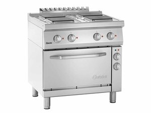 Bartscher 700, B800, 4 Pl, EBO Elektroherd mit...