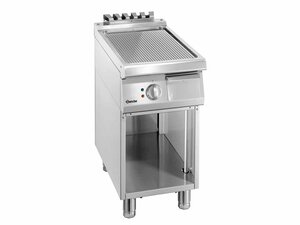 Bartscher Grillplatte 700 B400 Elektro, gerillte...