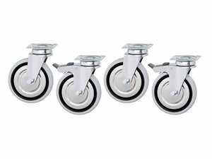 Lenkrollen 4AW, Bartscher, BTH 75 x 140 x 160 mm