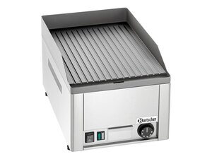 Bartscher Elektro Grillplatte GDP 320E-R, gerillte...