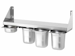 Gew�rzbord, 4x1/6GN, Bartscher, BTH 800 x 200 x 150 mm