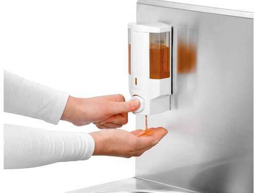 Handwaschbecken W10-KB Plus, Bartscher, BTH 400 x 404 x 577 mm