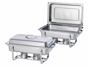 Bartscher 1/1 BP Chafing-Dish-Set, 2 St�ck, GN 1/1, bis...