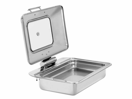 Bartscher 1/1 Flexible Chafing-Dish f�r Kochfelder, GN 1/1, bis 65 mm Tiefe, Inhalt 8,5 Liter