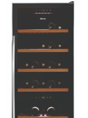 Bartscher Weink�hlschrank, 2 Zonen, f�r 180 Flaschen, 453 Liter, BTH 600 x 750 x 1860 mm
