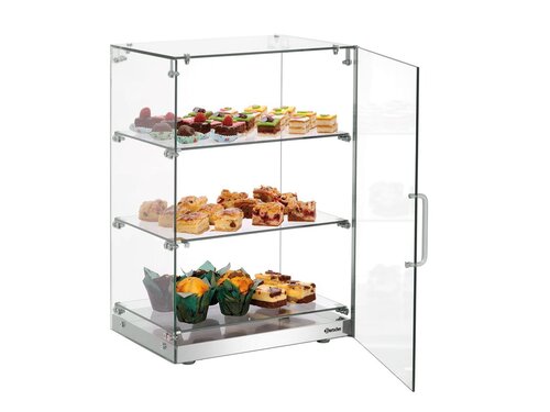 Buffetvitrine 3850 3E-K, Bartscher, BTH 405 x 335 x 620 mm