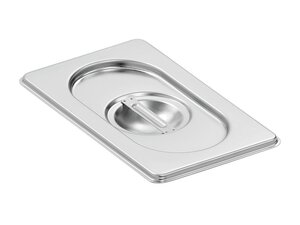 Bartscher Basic Line GN-Deckel GN 1/9, Edelstahl seidenmatt