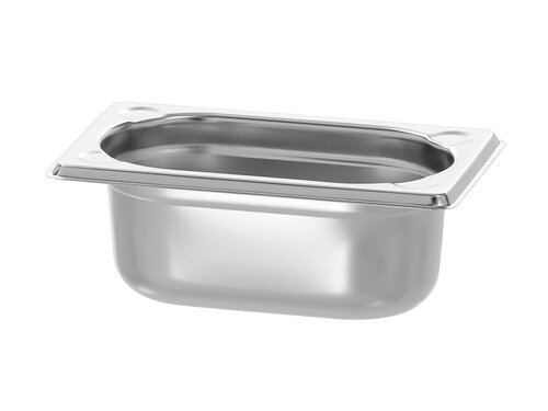 Bartscher Basic Line 1/9GN,T65 GN-Beh�lter, GN 1/9, Tiefe 65 mm, Edelstahl seidenmatt