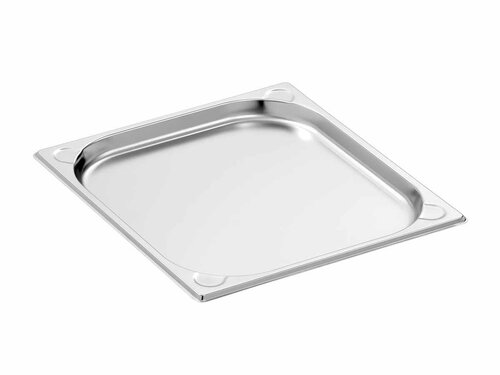 Bartscher Basic Line GN-Beh�lter, GN 2/3, Tiefe 20 mm, Edelstahl Seidenmatt