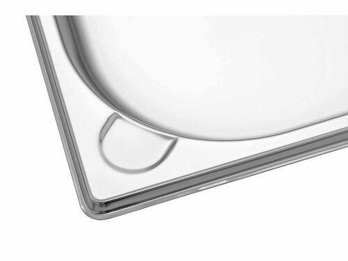 Bartscher Basic Line GN-Beh�lter, GN 2/3, Tiefe 20 mm, Edelstahl Seidenmatt