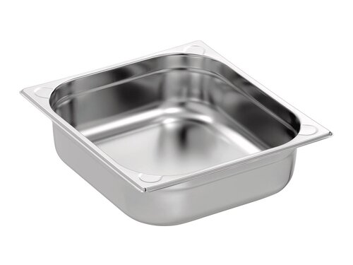 Bartscher Basic Line GN-Behlter, GN 2/3, Tiefe 100 mm, Edelstahl Seidenmatt