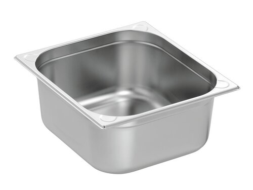 Bartscher Basic Line GN-Behlter, GN 2/3, Tiefe 150 mm, Edelstahl Seidenmatt