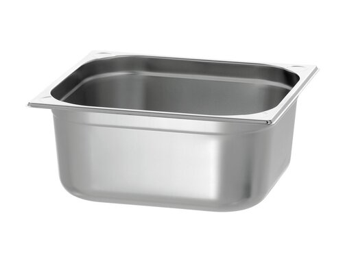 Bartscher Basic Line GN-Behlter, GN 2/3, Tiefe 150 mm, Edelstahl Seidenmatt