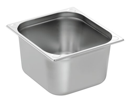 Bartscher Basic Line GN-Beh�lter, GN 2/3, Tiefe 200 mm, Edelstahl Seidenmatt