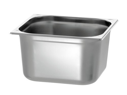 Bartscher Basic Line GN-Beh�lter, GN 2/3, Tiefe 200 mm, Edelstahl Seidenmatt