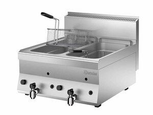 Bartscher Serie 650 Gas-Fritteuse 2x 8 Liter, 14 kW,  BTH...