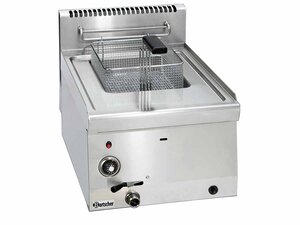 Bartscher Serie 600 Gas Fritteuse Gas 8 Liter, 6,7 kW,...