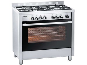 Bartscher BGH 600-521, Gasherd 5 Brenner mit...