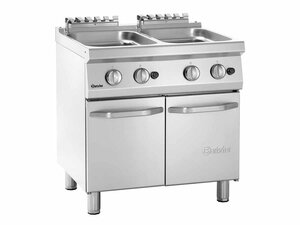 Bartscher Gas Nudelkocher,2x24 Liter, geschlossener...