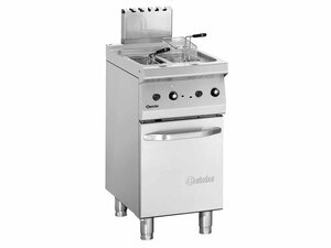Bartscher Serie 700 Gas Fritteuse 2x 7 Liter, 11 kW, BTH...