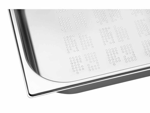 Bartscher PROFI 1/1 GN-Beh�lter, gelocht, Tiefe 65 mm, Edelstahl