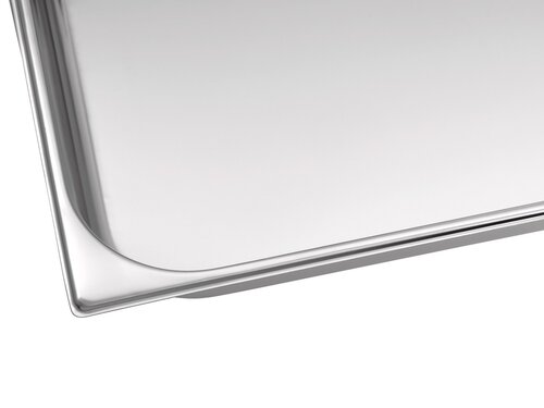 Bartscher GN-Beh�lter GN 2/1, Tiefe 65 mm, Edelstahl gl�nzend