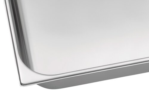 Bartscher GN-Beh�lter GN 2/1, Tiefe 100 mm, Edelstahl gl�nzend