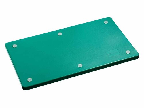 Bartscher PRO 53x32 GR-R Schneidbrett mit Saftrinne, Gr�n, BTH 530 x 325 x 24 mm