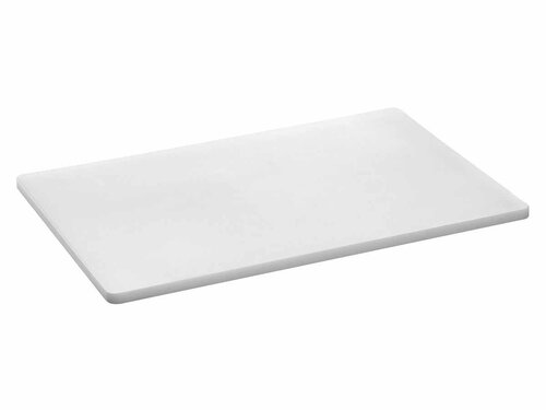 Bartscher 60x40 W Schneidbrett, Wei�, BTH 600 x 400 x 20 mm