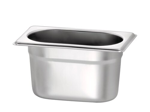 Bartscher PROFI GN-Beh�lter GN 1/9, Tiefe 100 mm, Edelstahl gl�nzend