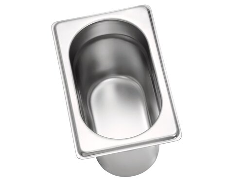 Bartscher PROFI GN-Beh�lter GN 1/9, Tiefe 100 mm, Edelstahl gl�nzend