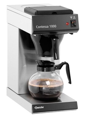 Filterkaffeemaschine Bartscher Contessa 1000, fr 1,8 Liter Kaffee, mit einer Warmhalteplatte