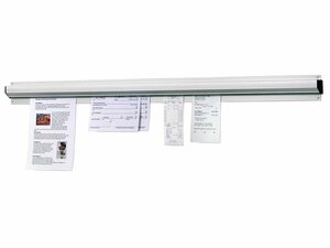 Bartscher Zettelhalter 610mm, Alu, BTH 610 x 60 x 20 mm