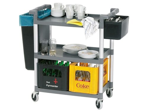 Abr�umbeh�lter-Set Adjutant, Bartscher, BTH 335 x 237 x 560 mm