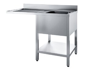 Edelstahl Sp�lzentrum PREMIUM, 1 Becken rechts,...