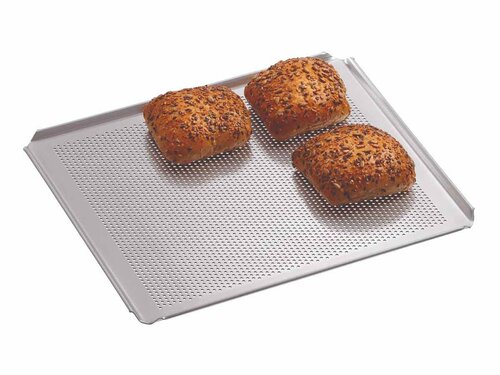 Bartscher 2/3-AL Lochblech, GN 2/3, Aluminium, 4-seitiger Rand 10 mm