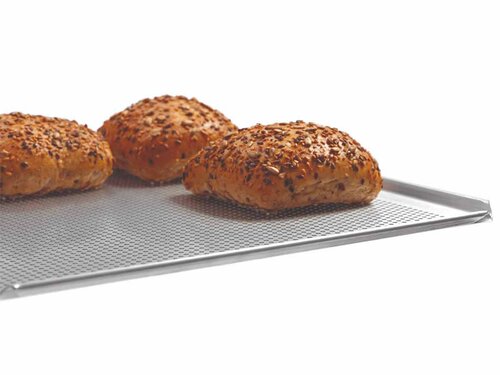 Bartscher 2/3-AL Lochblech, GN 2/3, Aluminium, 4-seitiger Rand 10 mm