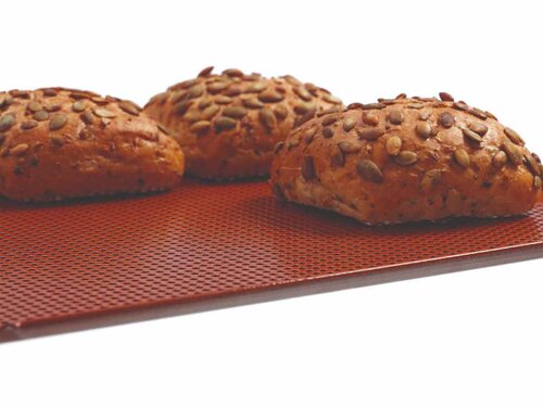 Bartscher 2/3-SI Lochblech, GN 2/3, Aluminium silikonbeschichtet, 4-seitiger Rand 10 mm