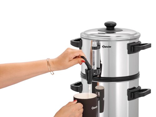 Bartscher PRO II 40-60 Milchdispenser-Aufsatz f�r Kaffeemaschinen, Inhalt 4 Liter