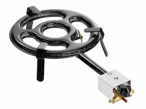 Paella Gasbrenner 2K300, Bartscher, BTH 330 x 605 x 135 mm