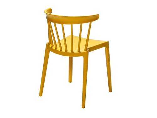 BEST Stapelstuhl Windson Okergelb, Polypropylen, Sitzh�he 450 mm, BTH 540 x 530 x 750 mm