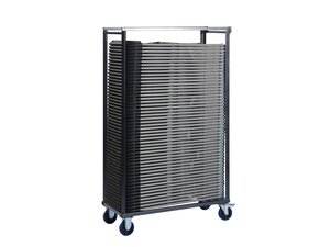 FEROS Budget Transportwagen fr bis zu 50 Sthle, Stahl,...