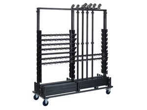 FEROS Garderoben Transportwagen gro, fr 10 groe...