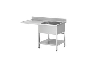 Sp�lcenter , Becken u. Abstellfl�che AISI304, F��e u....