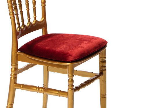 Sitzkissen für Hochzeitsstuhl Napoleon aus Kunstleder,...