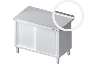 Arbeitsschrank PROFI Edelstahl mit Schiebet�ren,...