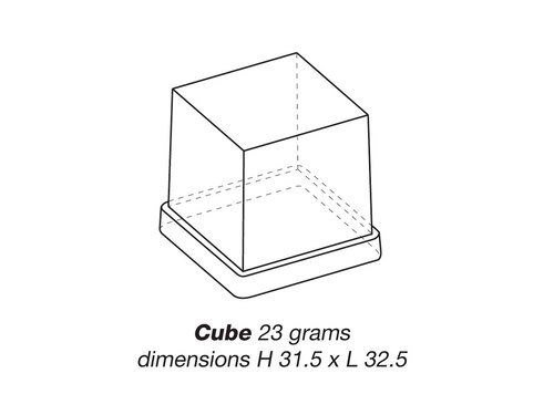 Brema Eisw�rfelbereiter B-QUBE, 72 kg/24 h, 40 kg Eisvorratsbeh�lter, luftgek�hlt, Ablaufpumpe, R290, BTH 735 x 603 x 850 mm