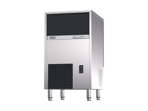 Brema Eisw�rfelbereiter B-QUBE, 48 kg/24 h, 25 kg Eisvorratsbeh�lter, luftgek�hlt, Ablaufpumpe, R290, BTH 497 x 592 x 797 mm